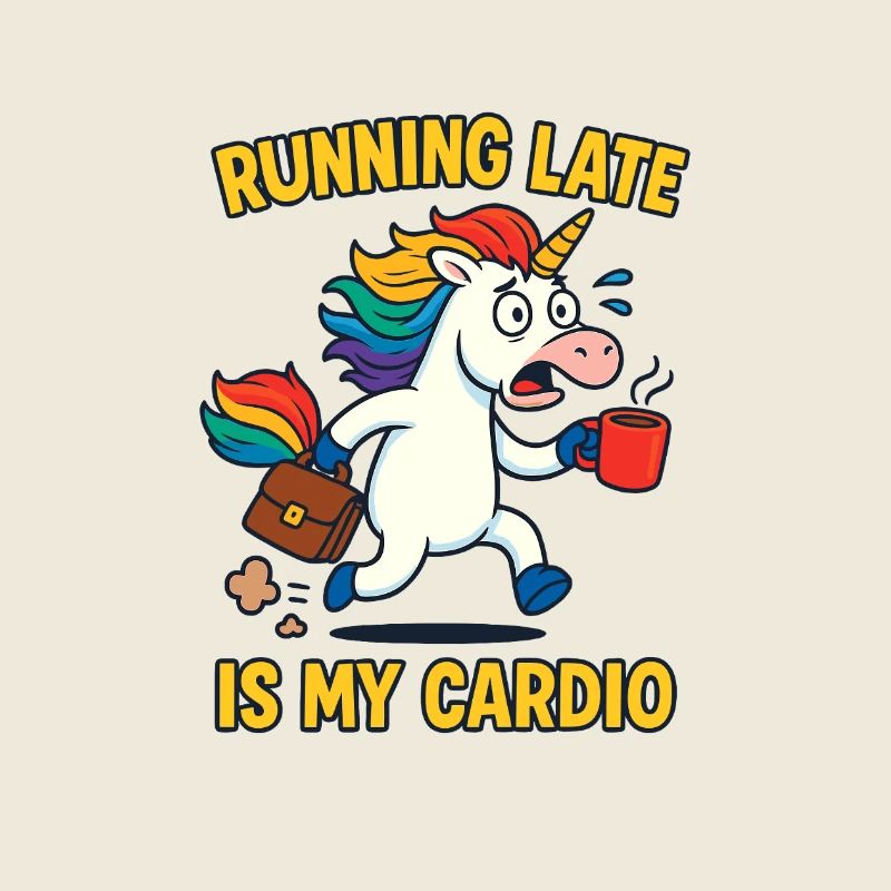 Too late is my cardio unicorn