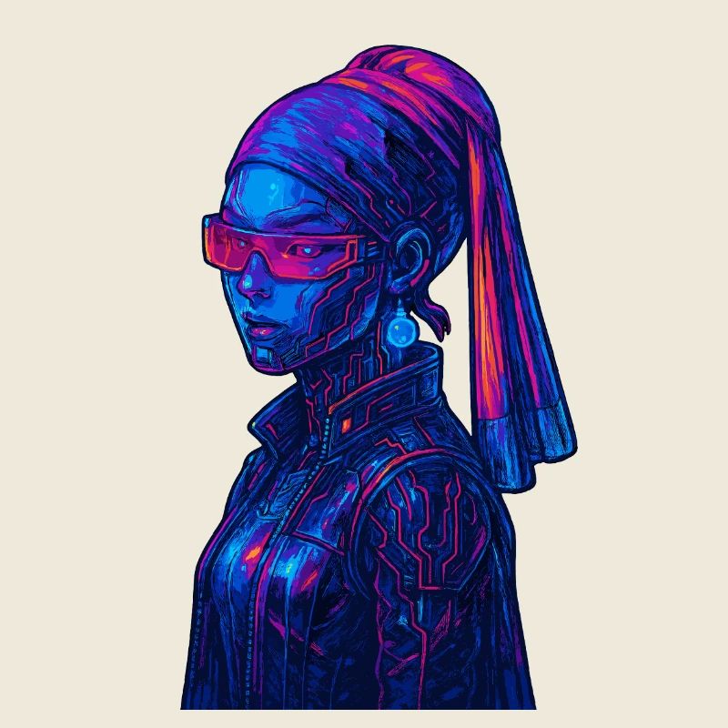 Cyberpunk with pearl