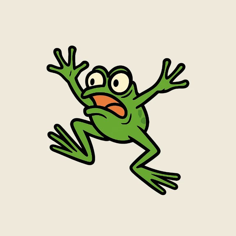 Grenouille panique