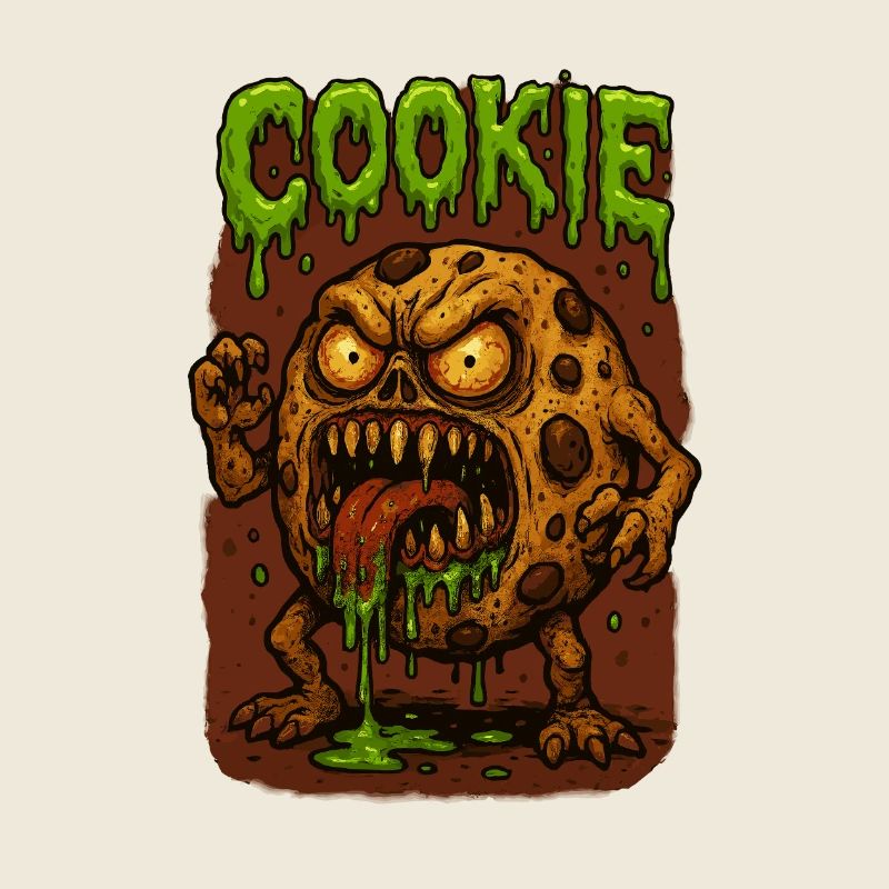 Monstre Zombie Cookie