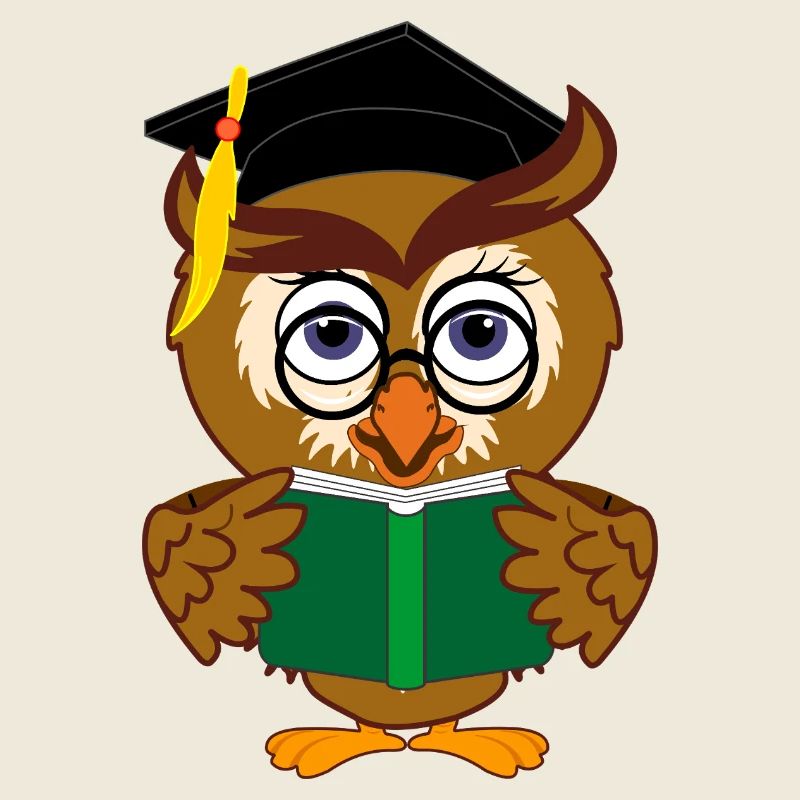 Hibou de lecture avec Smart Book