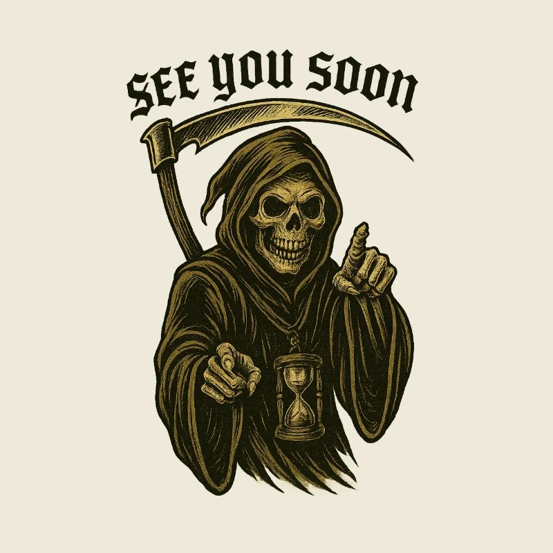 Faucheuse old school – SEE YOU SOON