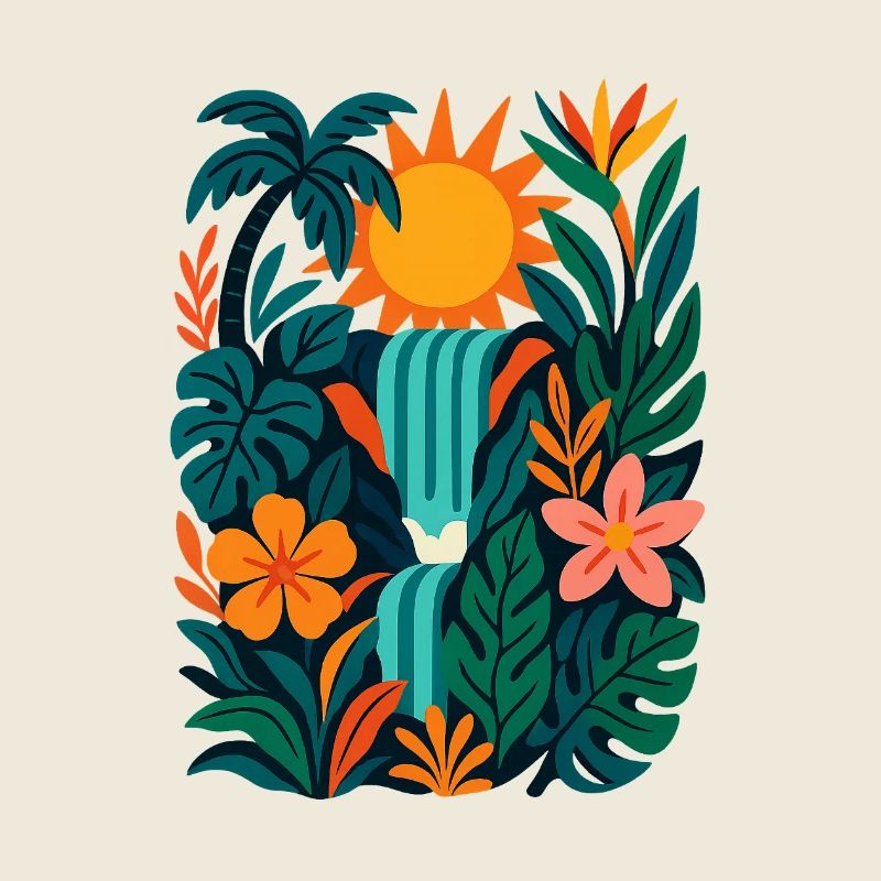 Jungle vibrante