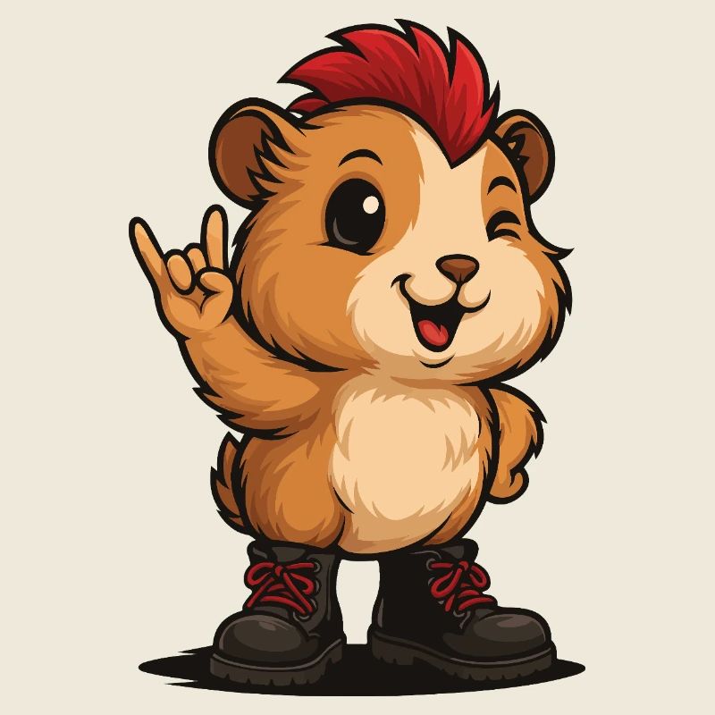 Punk Rock Cochon d’Inde