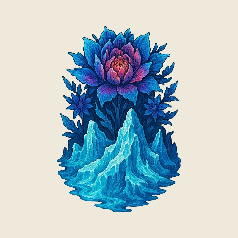 Gletscherblüte