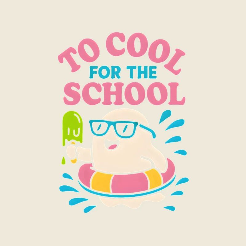 To Cool for the School – Eisgeist Shirt Kids