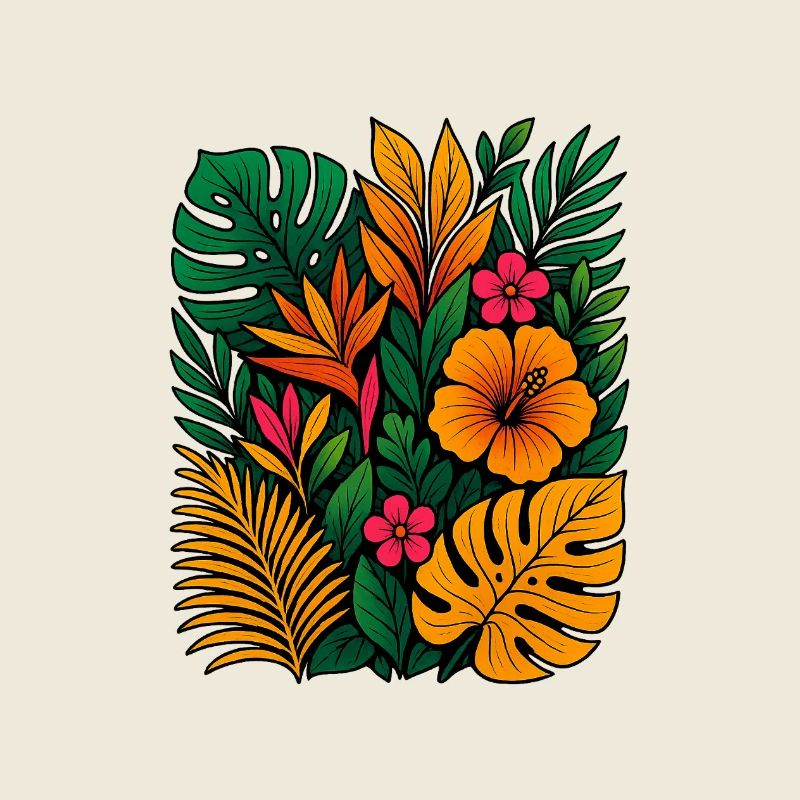 Floraison dorée