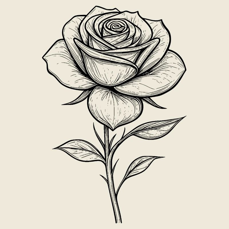 Rose transparent