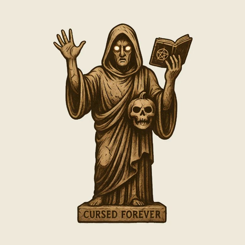 Beschwörer der Dunkelheit Statue
