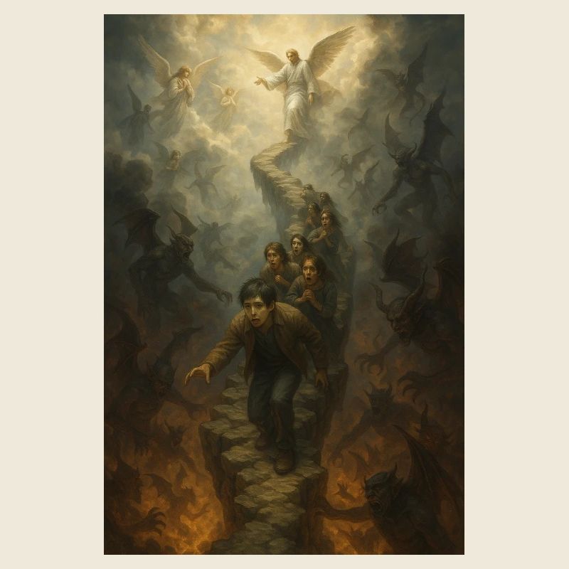 "The Path Between – Heaven, Hell and Human Fear"