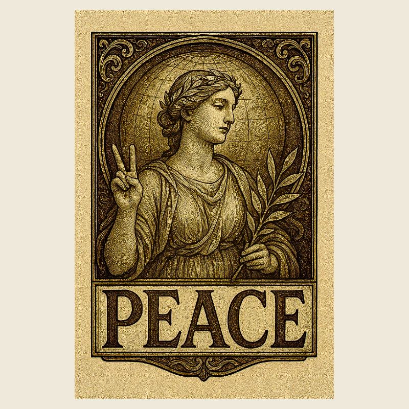 Illustration Symbole Paix et Sérénité