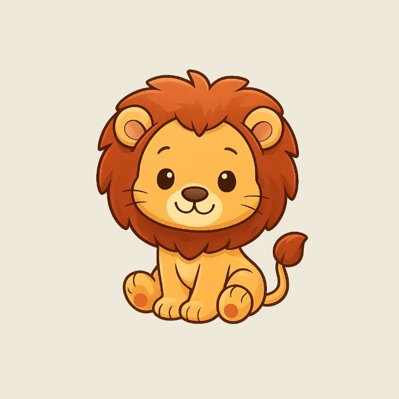 Design mignon de Lion Kush