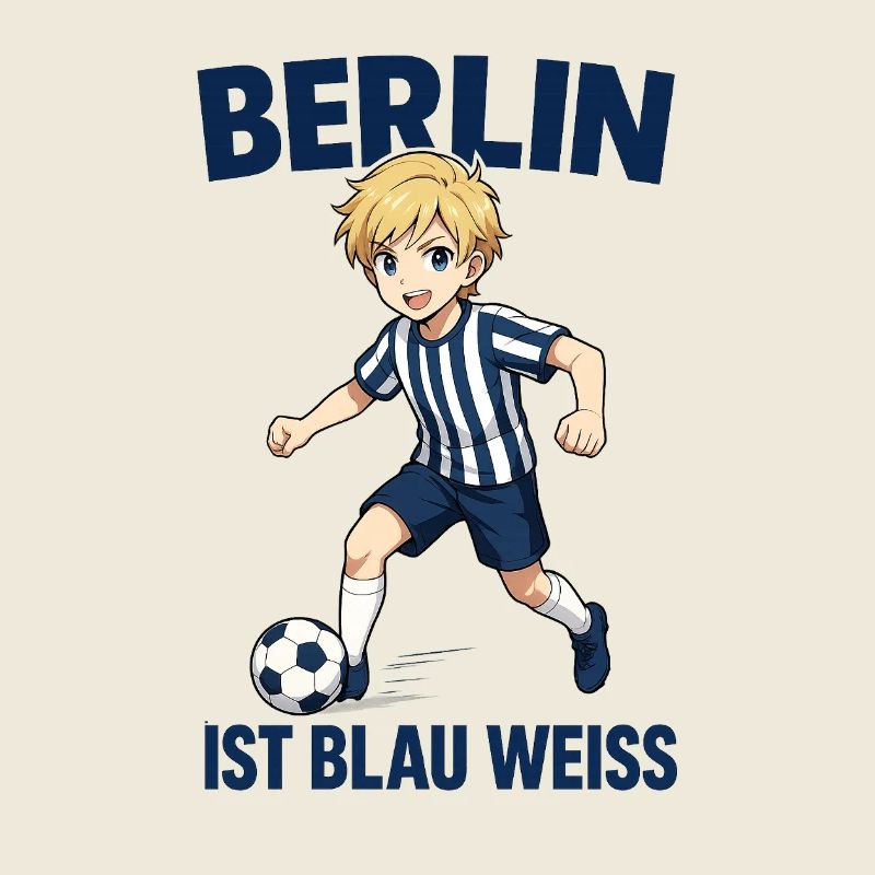 Berlin Fußball Fan Design