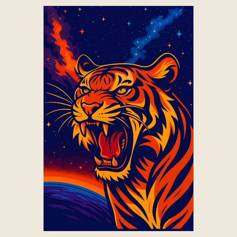 Conception de la nébuleuse du Tigre céleste, Amour des tigres