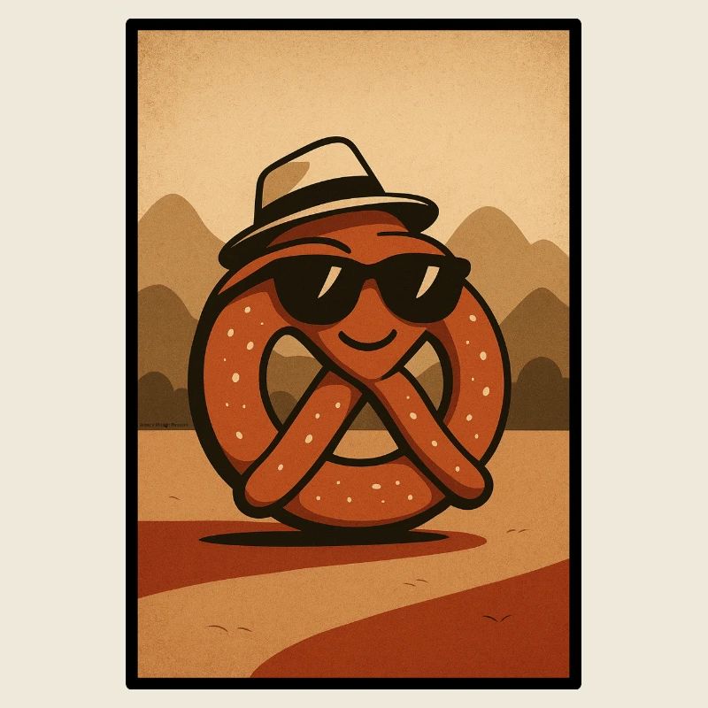 Sommerspaß mit Brezel zwischen den Bergen