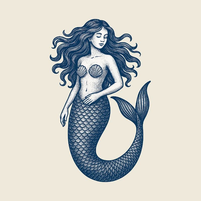 Élégance sirène enchantée