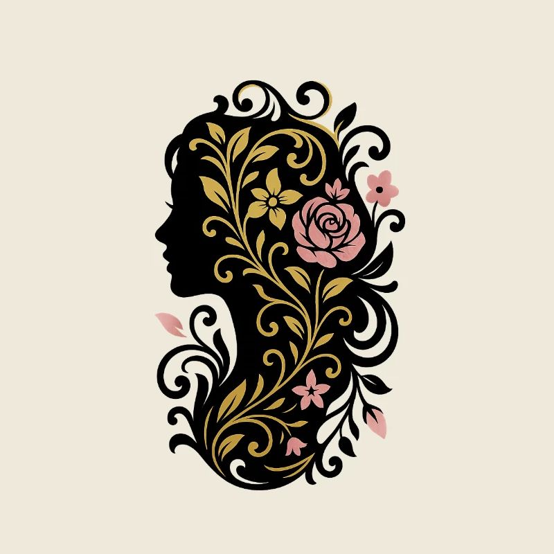 Collection Avi – Emblème de la rose dorée