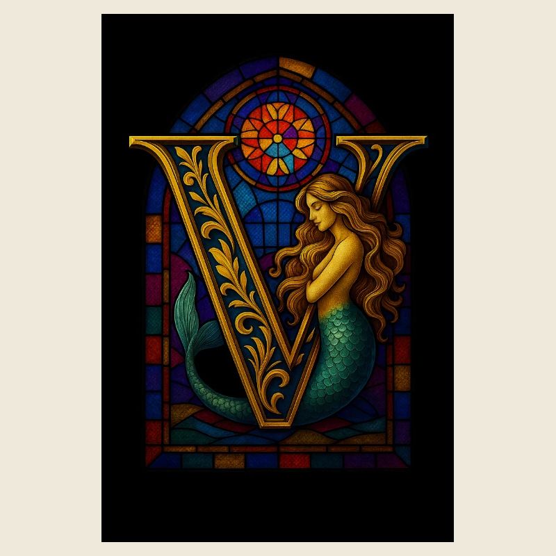 V – Magic Ornament with Mermaid