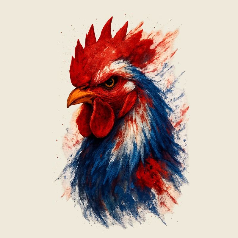 French Rooster (Tricolor)