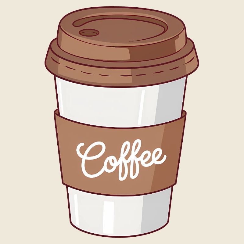 Simple Coffee Cup For Caffeine Lovers 