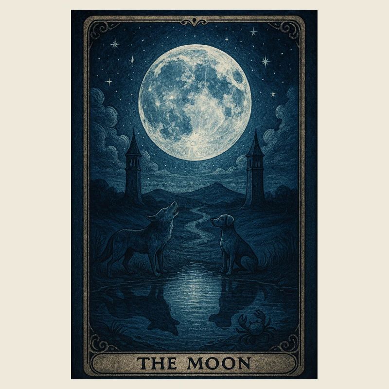Tarot XVIII « La Lune »