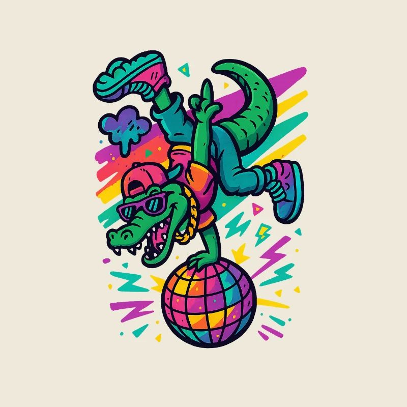 Breakdance Alligator