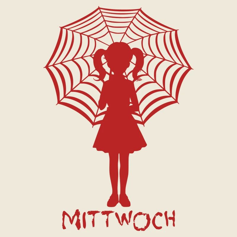 Mädchen mit Spinnennetz-Hintergrund