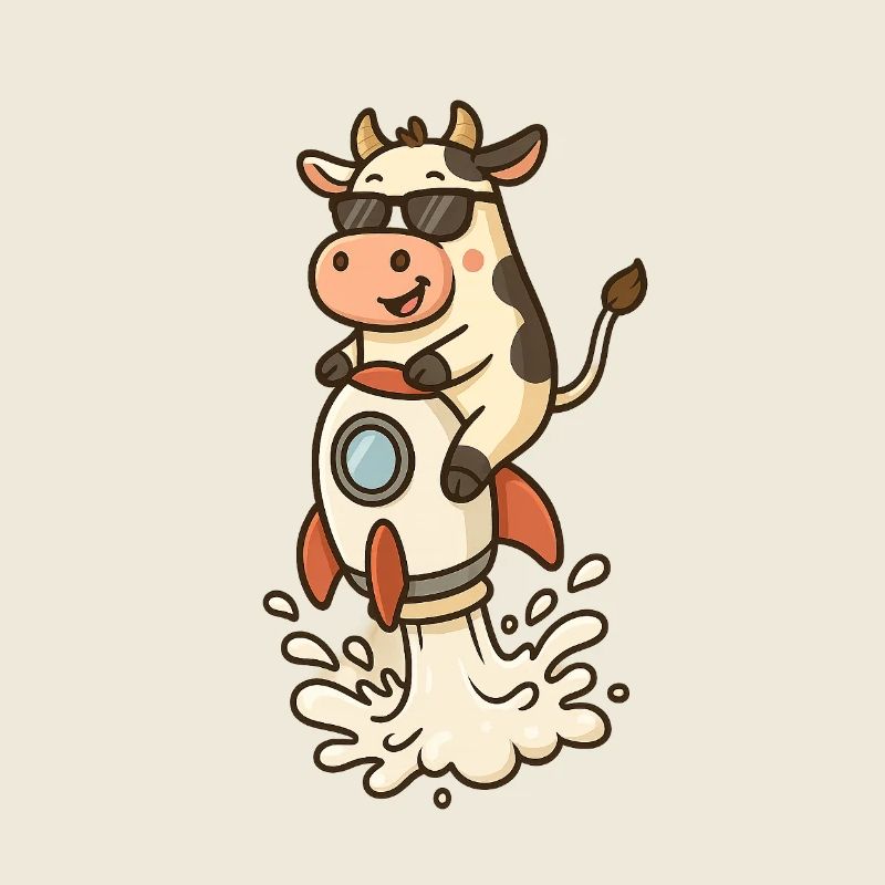 Lancement de la fusée Funny Cow