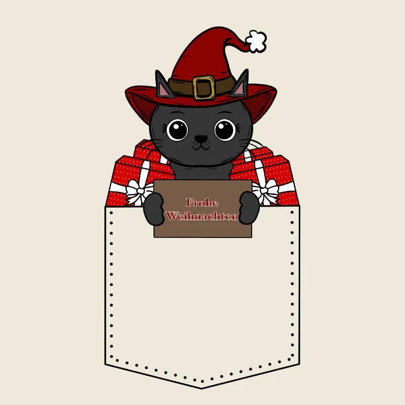Katze Weihnachten 