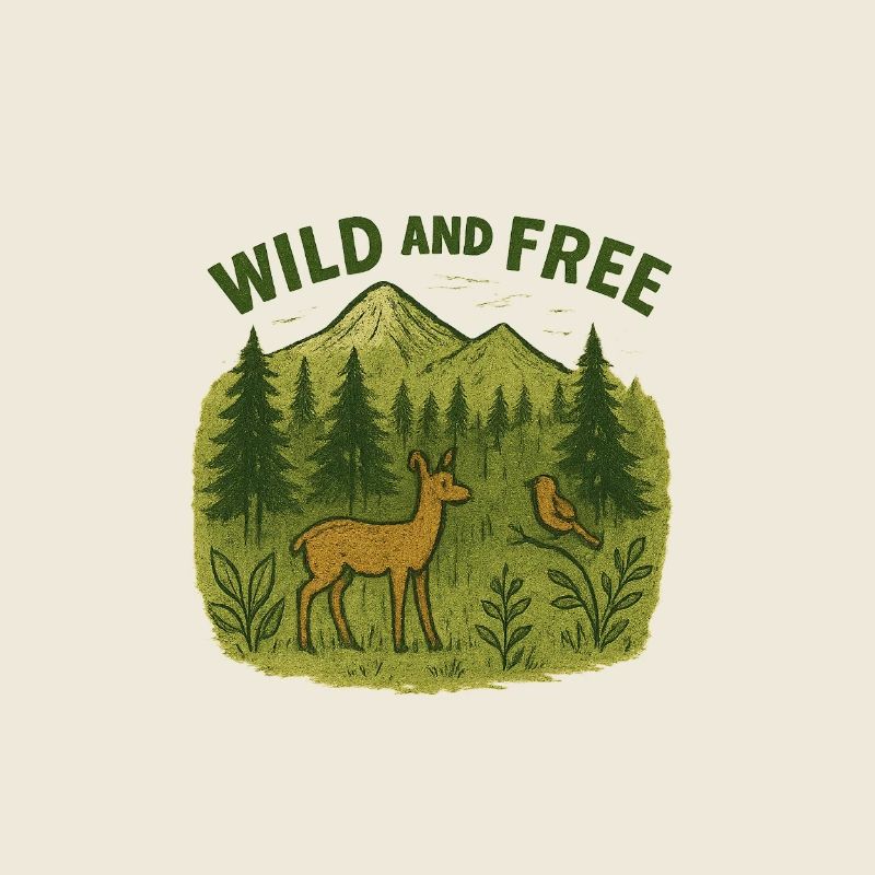 Forest Wilderness Freedom Motif