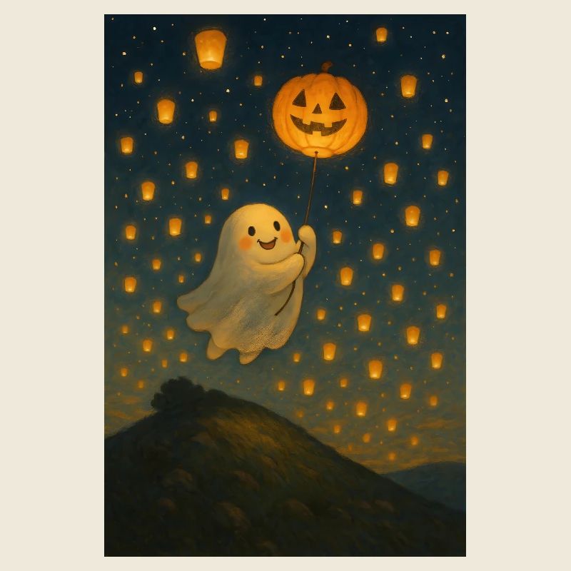 Halloween Süßer Geist