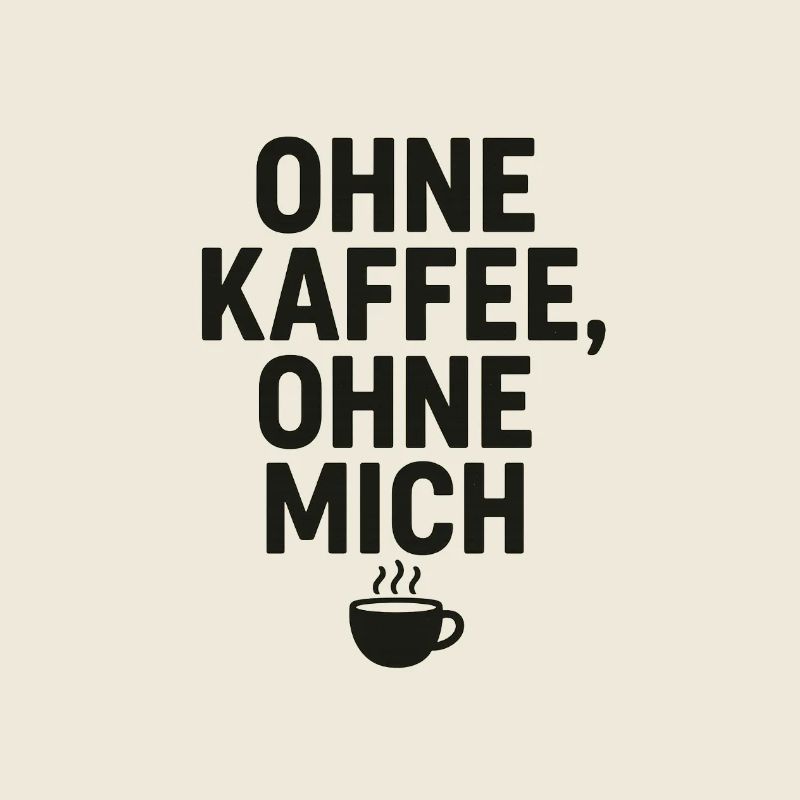 Ohne Kaffee, Ohne Mich