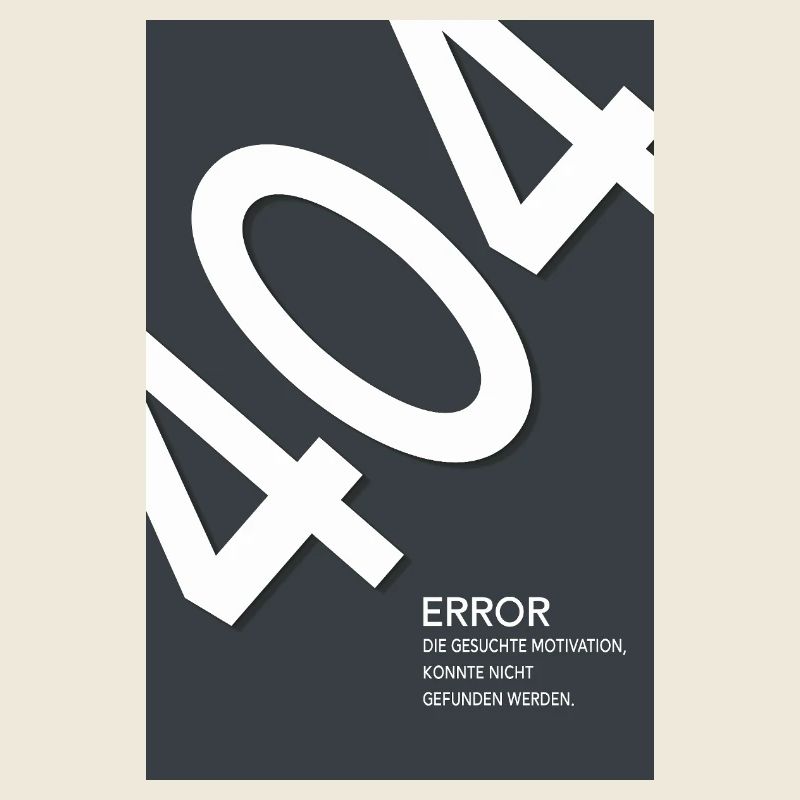 Erreur 404 Motivation introuvable