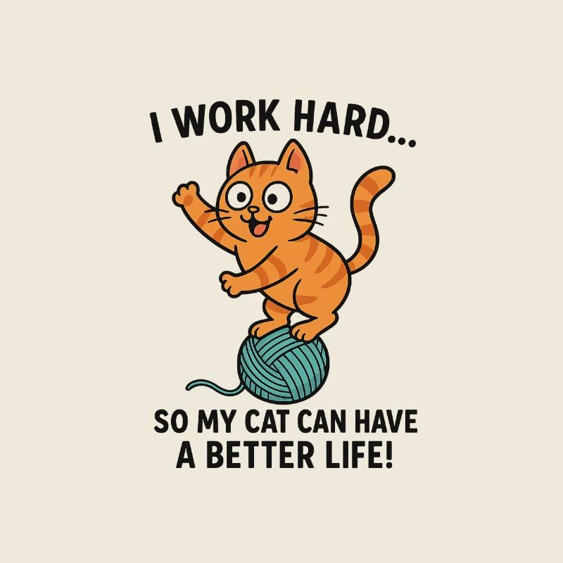 Je travaille dur pour que les chats vivent mieux
