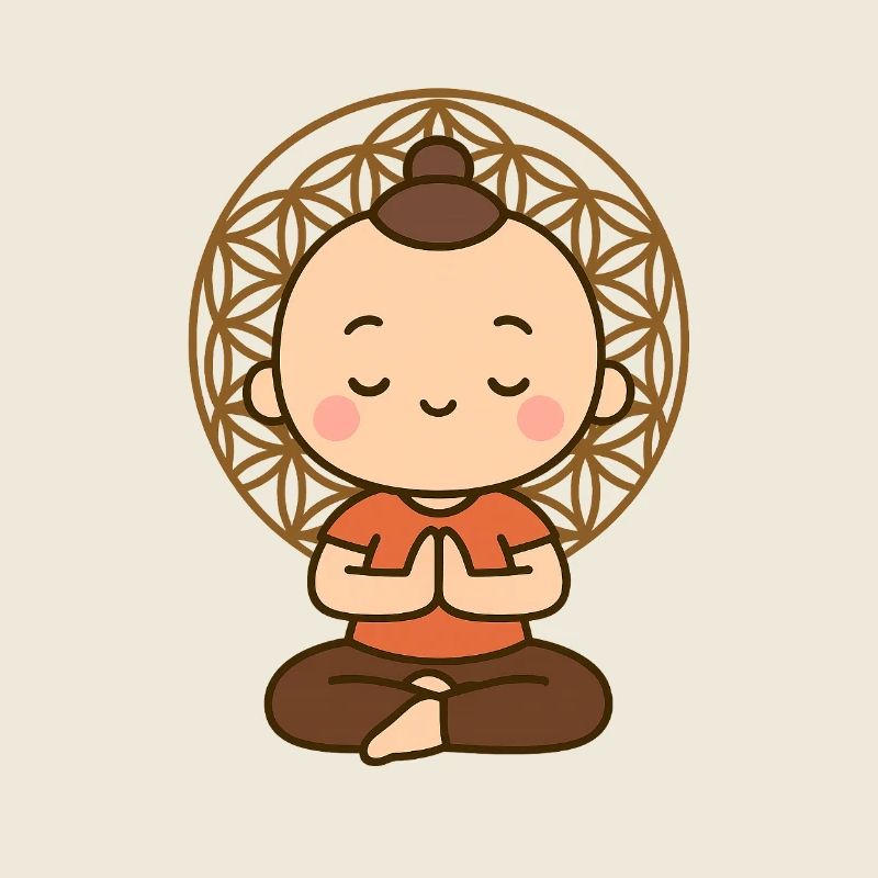 Méditation devant la Fleur de Vie
