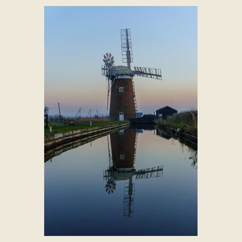 Windmill by Quiet Canal