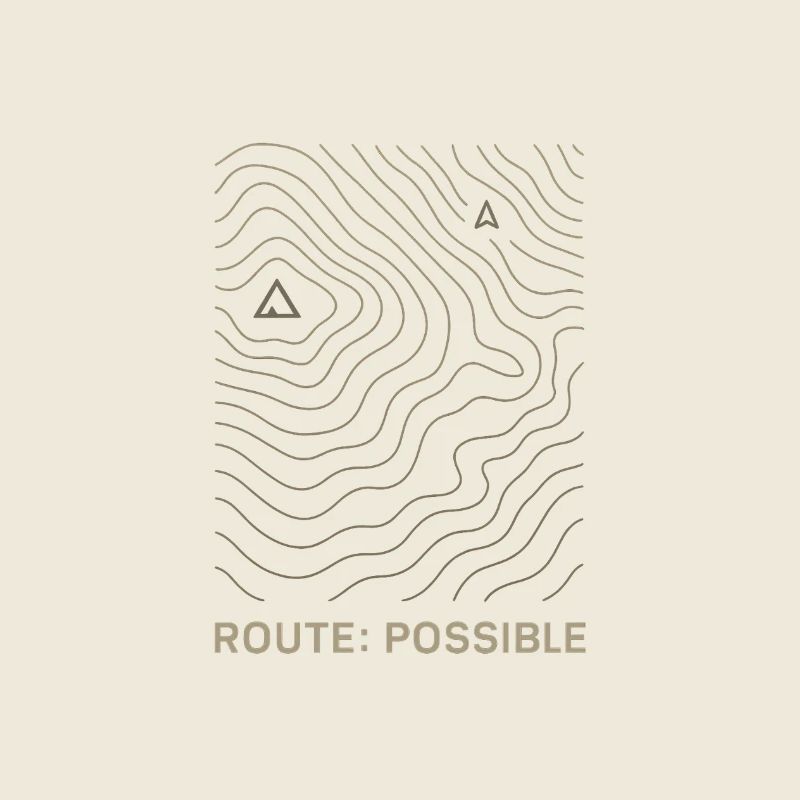 Itinéraire possible – Conception topographique extérieure