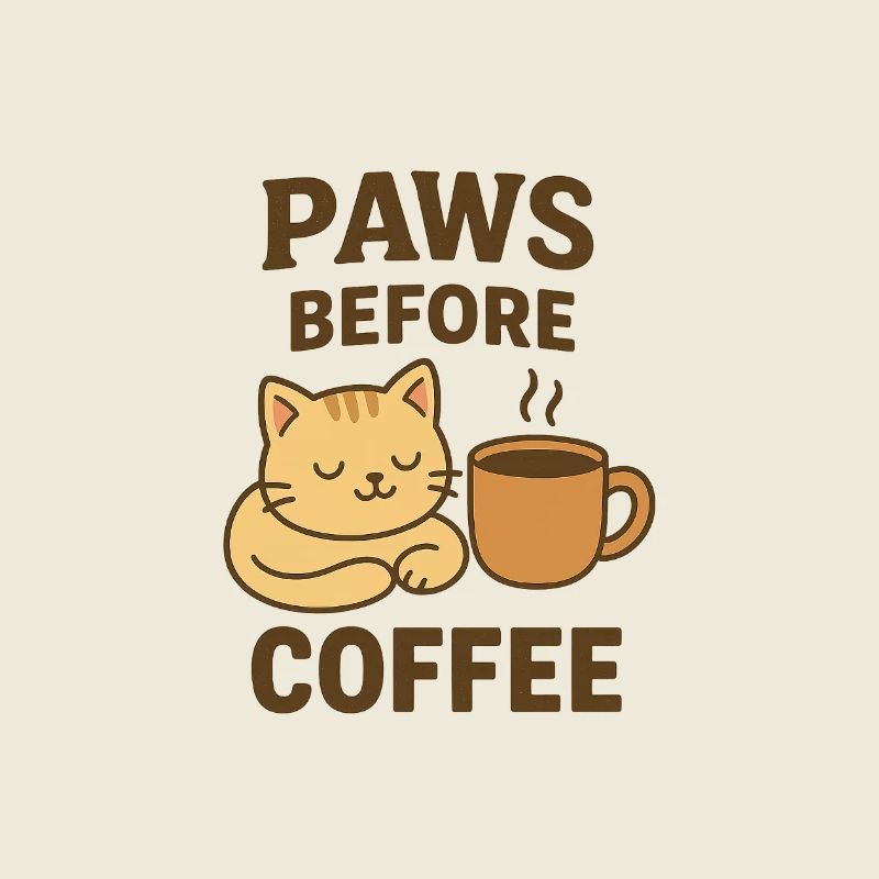 pattes avant le café