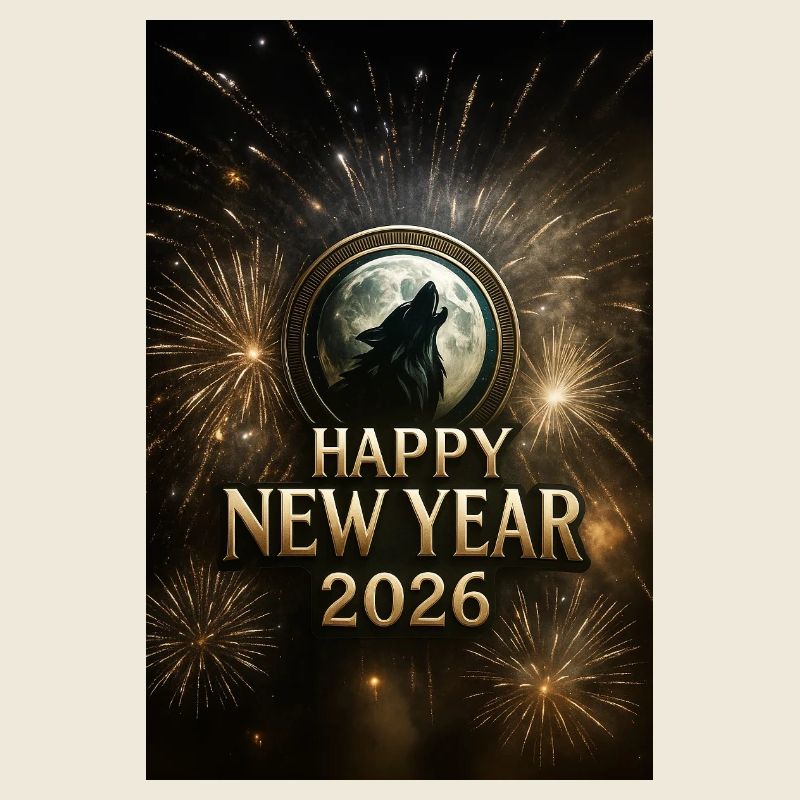 Mondwolf Neujahr 2026