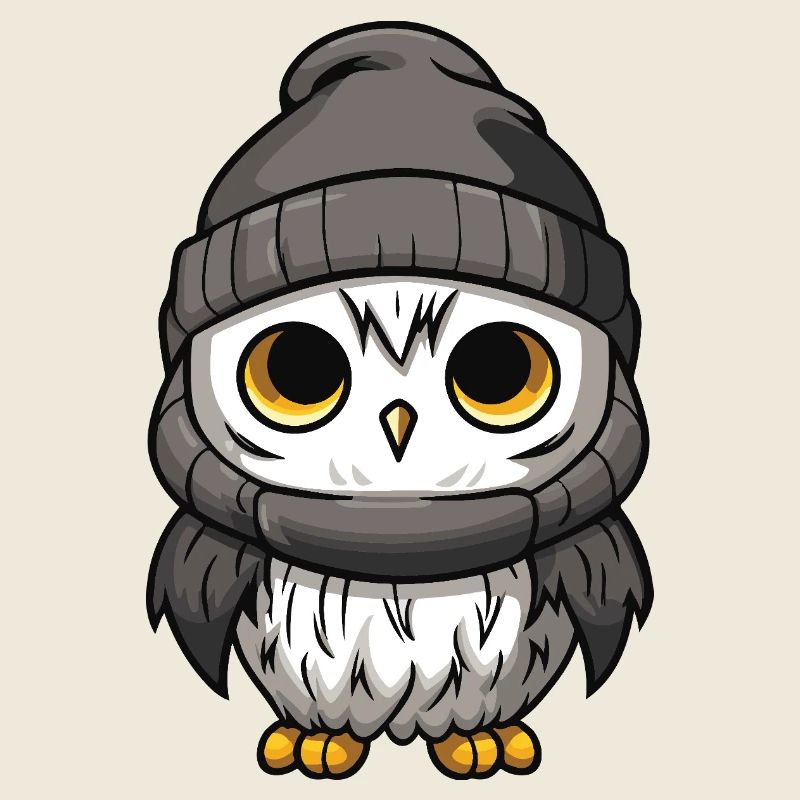 Owl Comic Winter Cozy