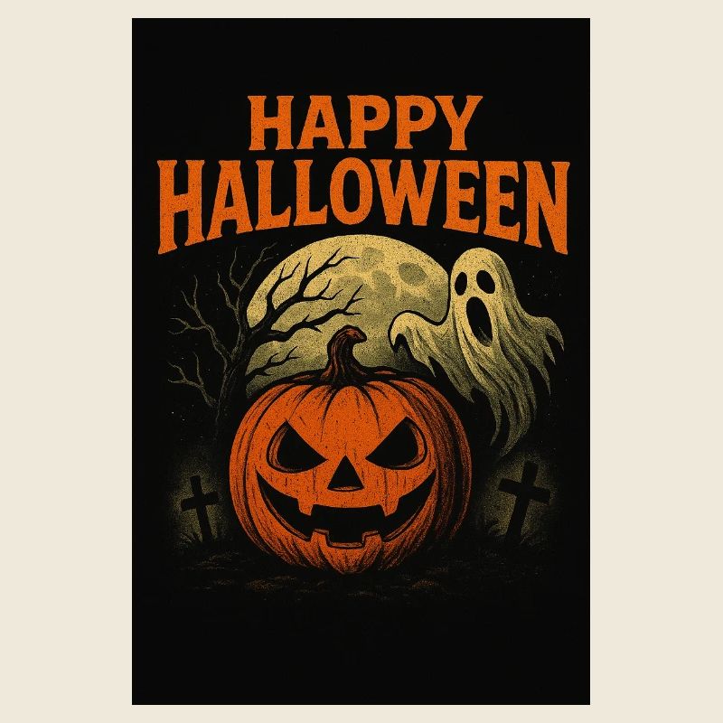 Motif effrayant d’Halloween
