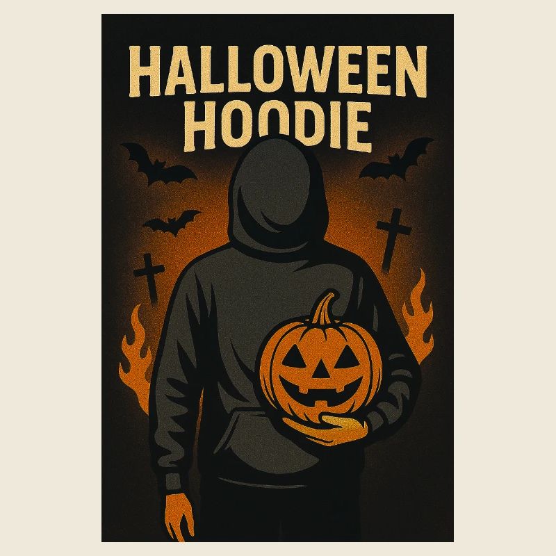 Sweat à capuche d’Halloween Pumpkin Hero