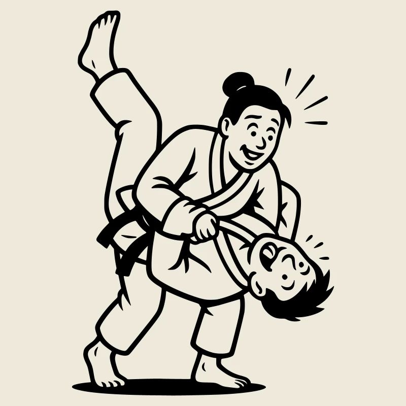 judoka wurf