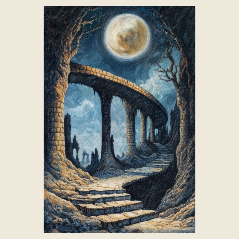 Dark fantasy illustration
