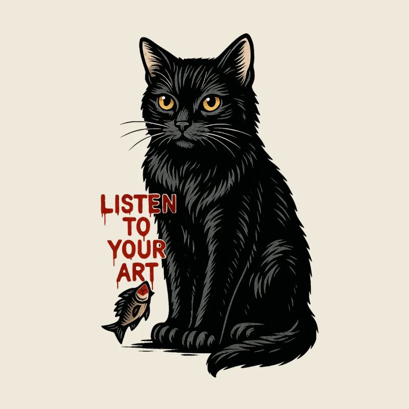 Chat Noir | Écoutez votre art
