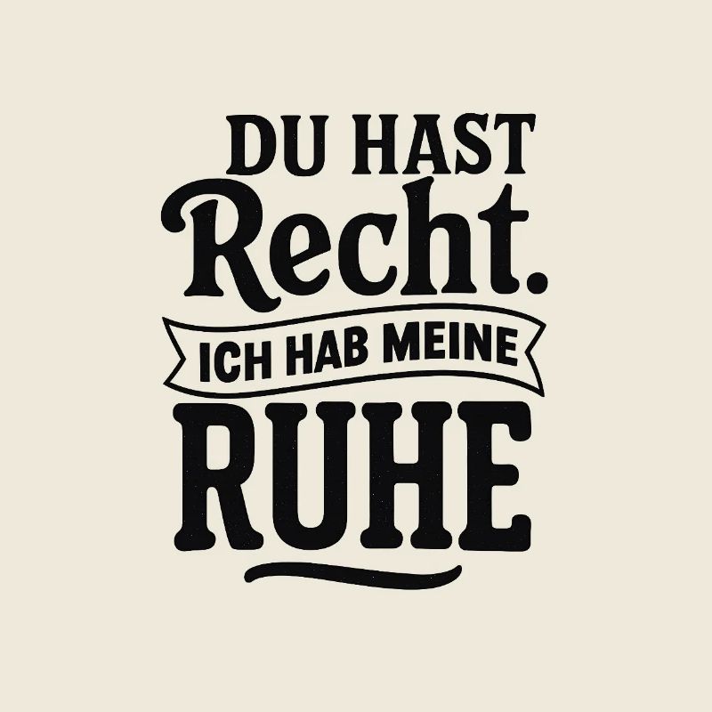 Tu as raison, j’ai la paix