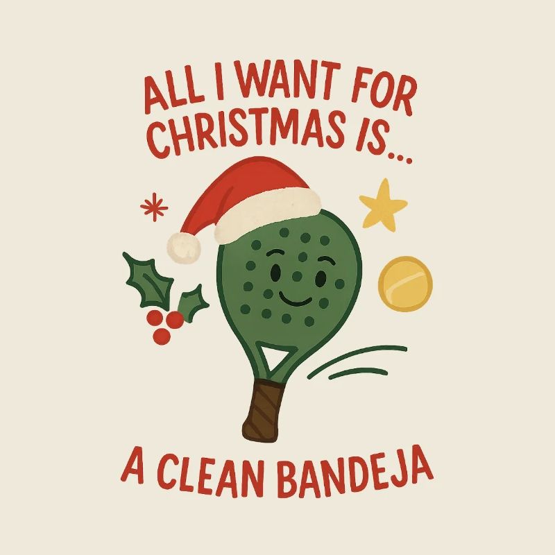 Alles, was ich zu Weihnachten will, Bandeja ... Padel-Weihnachten