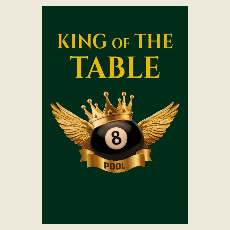 Roi du billard – Le design Royal 8 Ball