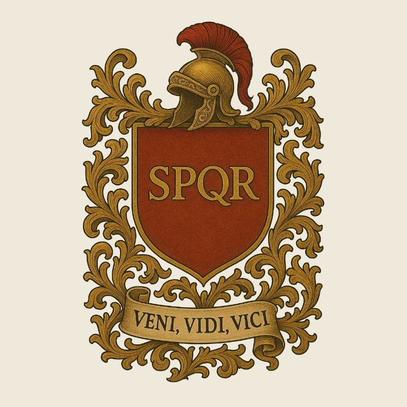Rome Legion Gladiator Armoiries SPQR