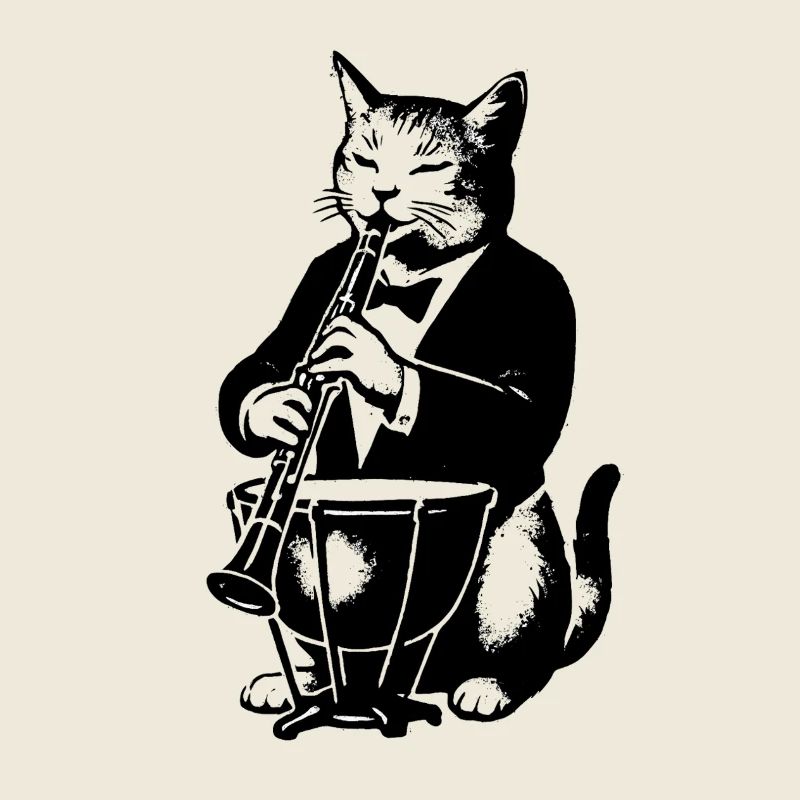Katzenmusiker Klarinette